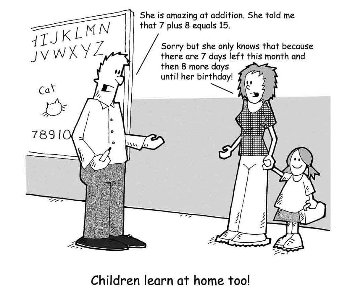 Cartoon from Dr Sarah Farquhar's Best Evidence Synthesis on Effective Teaching Learning story 3 Sarah Farquhar BES cartoon