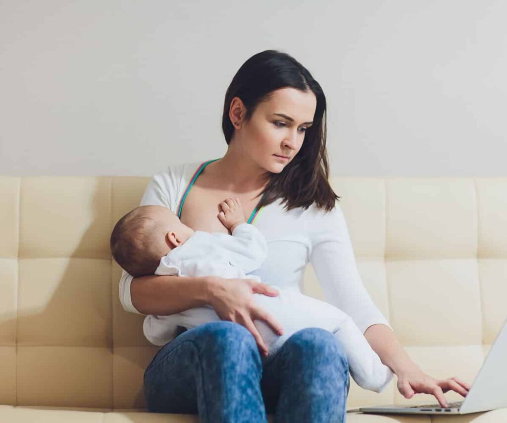 Taking your child to work, and breastfeeding