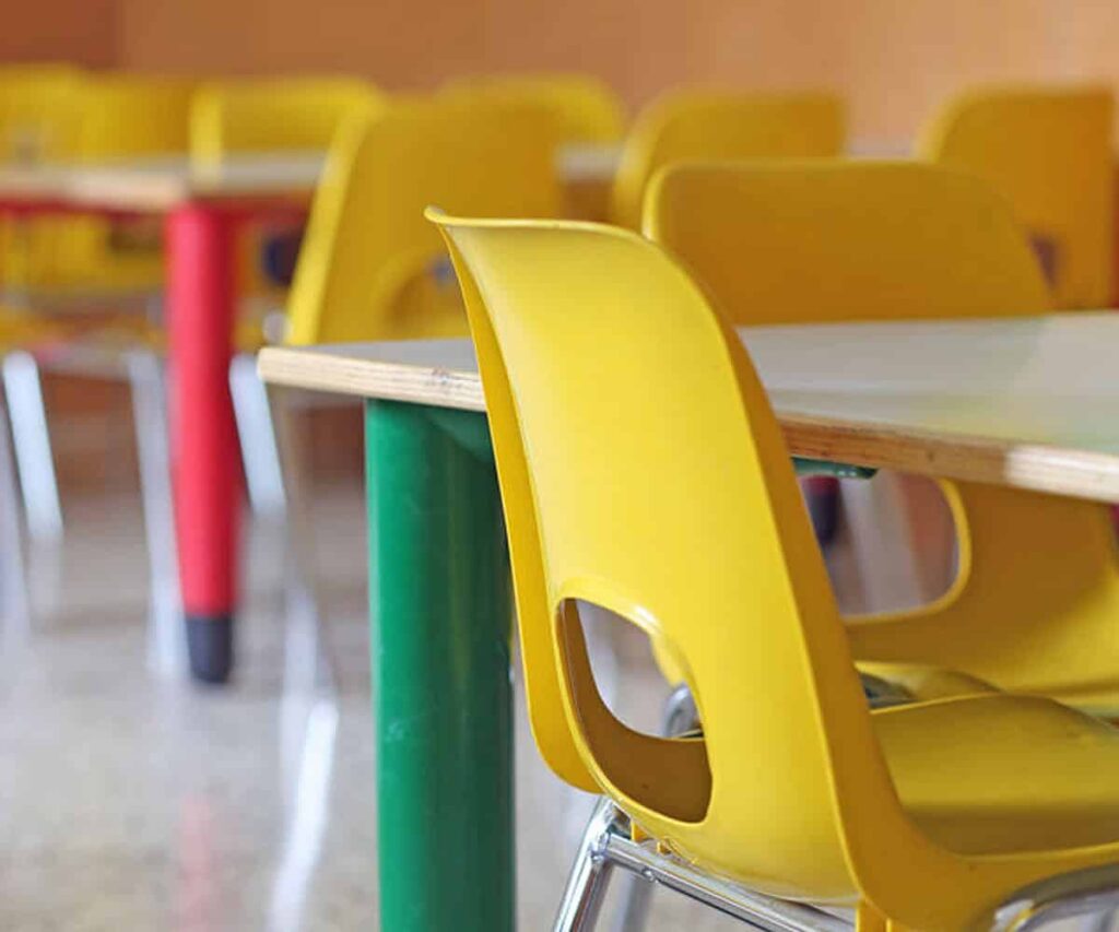 choices early childhood education chairs empty